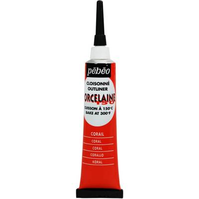 Tube 20ml Peinture Acrylique P150 Outliner Cloisonné CORAIL