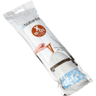 Rouleau de 20 sacs poubelle PerfectFit pour NewIcon code X 12 litres