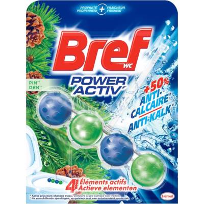Power Activ' Pin – Bloc WC (50g) – Produit Nettoyant Détartrant toilettes
