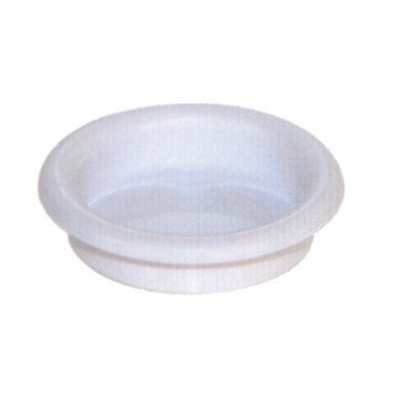 Poignée cuvette ronde MONIN - Ø 40 mm - blanche - 131210