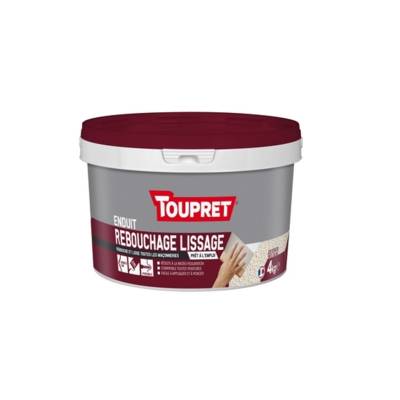 Enduit de rebouchage et lissage - Gedimat - TOUPRET