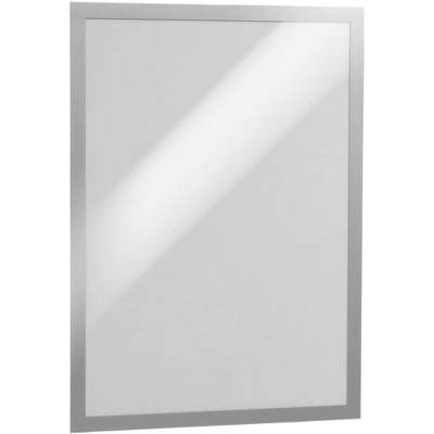 Lot de 2 Cadres D'affichage DURAFRAME® A3 argent métallisé