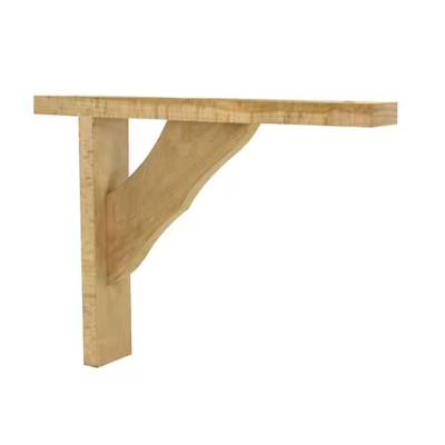 Console équerre décorative à visser 290 x 330 mm - Gedimat - NORAIL