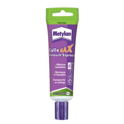 Colle MAX RETOUCH'EXPRESS 2 en 1 - tube de 60g - Gedimat - METYLAN
