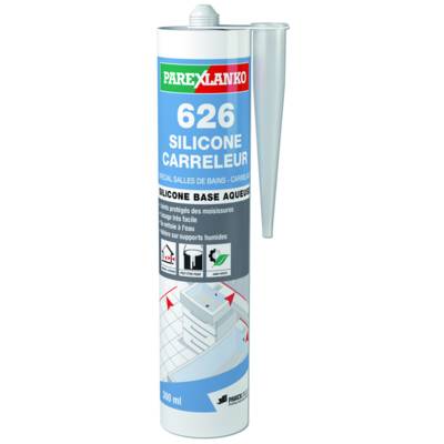 Mastic 626 SILICONE CARRELEUR beige - Gedimat - PAREXLANKO