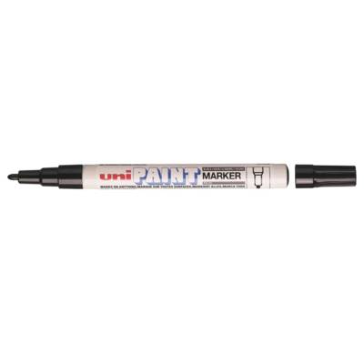 Marqueur PAINT Marker PX21 Pointe conique fine 0,8 - 1,2mm Noir - UNI-BALL