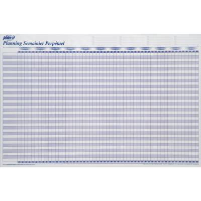 Planning semainier souple