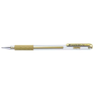 Stylo roller à encre Hybrid Gle Grip Metallic K118, Or