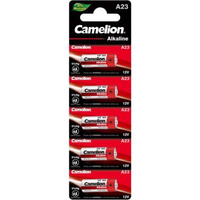 Pack de 5 piles Camelion Alcaline 12V A23