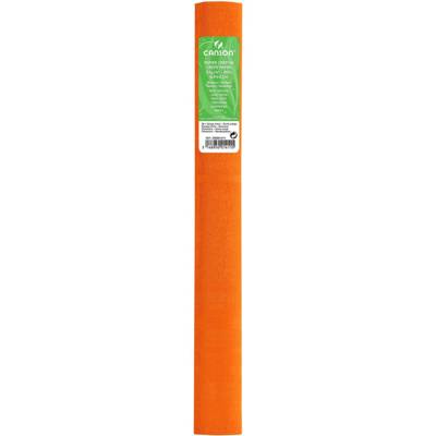 Rouleau de papier crépon 40 g 0,5 x 2,5 m Orange (58) - CANSON