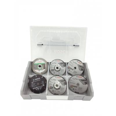 Coffret mini L-Boxx + 9 disques Ø76 mm - BOSCH - 061599764G