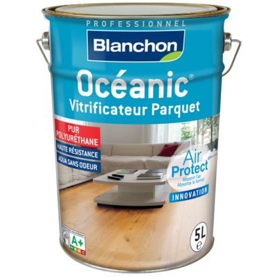 Vitrificateur parquet OCEANIC 5L Satiné - BLANCHON - 05113537 - Maxoutil