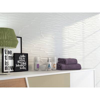 Carrelage mur intérieur SILK décor - 40 x 120 cm ép.11 mm - Gedimat - APE GRUPO