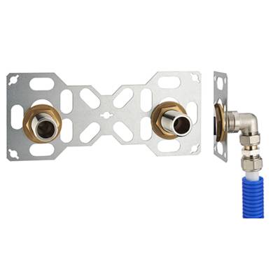 Platine Fixsystem double multicouche à compression ø16 - Gedimat - NOYON ET THIEBAULT