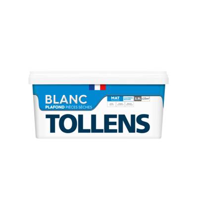 Peinture plafonds mat intense blanc - Gedimat - TOLLENS