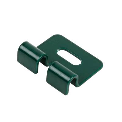 Bride de fixation pour poteau GIGA vert - Gedimat