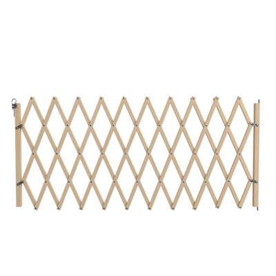 Barrière de protection STOP MAX pour animaux bois brut - h.83 cm l.60 à 230 cm - Gedimat - NORDLINGER