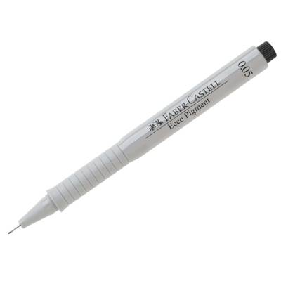 Stylo feutre ECCO PIGMENT 0,05 mm Noir - FABER-CASTELL