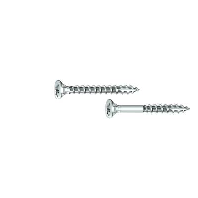 Vis bois ROCKET tête fraisée acier zingué à empreinte pozidriv 4x20mm - Gedimat