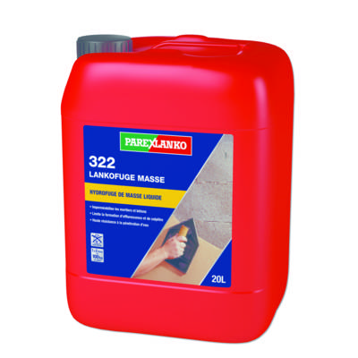 Adjuvant 322 LANKOFUGE MASSE - Gedimat