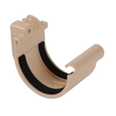 Jonction à joint pour gouttière PVC de 16 NICOLL JN16B coloris blanc - Gedimat