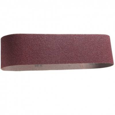 Bande sans fin abrasive corindon brun pour ponceuse à bande 75x533mm grain 80 lot de 3 pièces - Gedimat - SIDAMO