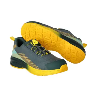 Chaussures de sécurité basses Footwear customized Vert fôret/Jaune soleil T.42 Large - MASCOT - F1601-909-3477 1042