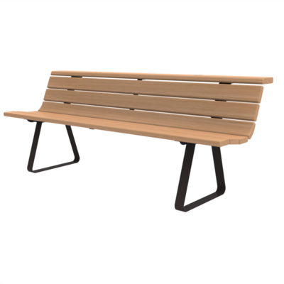 Banc d'extérieur 3 places Azur Tab