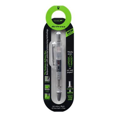 Stylo Bille Tout Terrain AirPress Pen transparent - TOMBOW