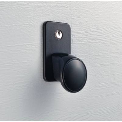 Garniture verrouillage manuel pour porte de garage sectionnelle EUROPRO - Gedimat - TUBAUTO
