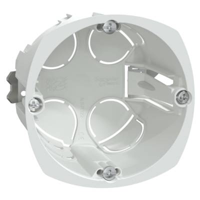 Boîte d'encastrement 1 poste MULTIFIX Ø67mm P50mm - Gedimat - SCHNEIDER ELECTRIC