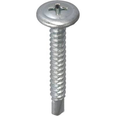Vis autoperceuse tête poêlier fendue empreinte phillips en acier cémenté 4,2 x 32 mm - Gedimat - NORAIL