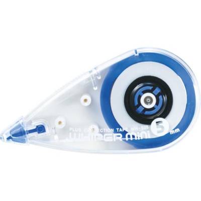 Roller de Correction Mini 7m x 5mm Jetable Bleu