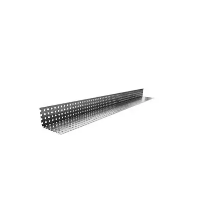 Profil de ventilation bas galvanisé UBBINK pour bardage - 22x23 mm - L.2m50 - 850505