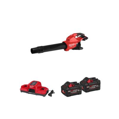 Souffleur 36V à double batterie M18 FUEL™ - MILWAUKEE - avec 2 batteries 8Ah - chargeur - 4933499229