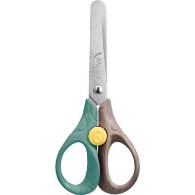 Ciseaux SECURITY SMILING PLANET, ronds, 130 mm