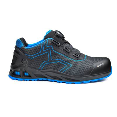 Chaussure basse K-TREK S1P SRC gris/bleu - Gedimat