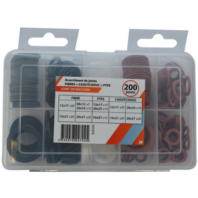 Coffret 200 joints raccord fibre - NOYON ET THIEBAULT - BJR200 - NOYON & THIEBAULT