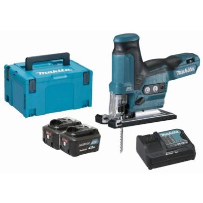 Scie sauteuse 10.8V LXT - MAKITA -  2 batteries 110.8V 4.0Ah + 1 chargeur rapide + MakPac - JV102DMJ - Maxoutil