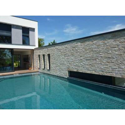 Plaquette de parement pierre reconstituée ROCKY MOUNTAIN ton naturel - boîte de 0,25 m² - Gedimat