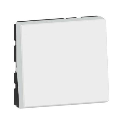 Va et vient lumineux 2 modules MOSAIC EASY LED blanc 10A - Gedimat - LEGRAND