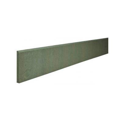 Plinthe réversible MDF hydrofugé brut - 2440 x 100 x 10 mm - Gedimat