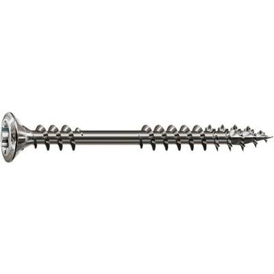 Vis terrasse SPAX 4.5x70mm Tête cyl. T-STAR plus T25 - Pointe CUT - inox A2 - 100 unités - 25470004507022 - Maxoutil