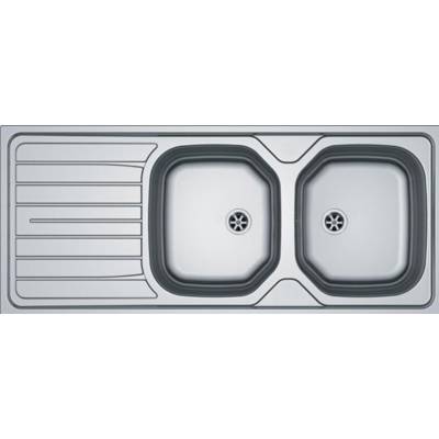Évier inox double à encastrer FRANKE - REN 621 2C/1EGT - 1160X500 mm - 898311 - FRANKE SAS