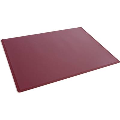 Sous-main 530x400mm revêtement PP avec Rabat Transparent Rouge - DURABLE