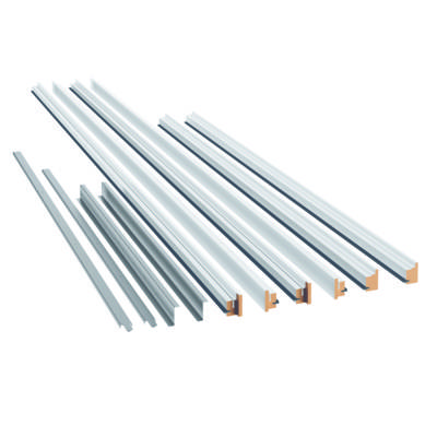 Kit de transformation pour châssis double vantail Initial et Intégral avec habillage MDF enrobé blanc - Gedimat - DEYA