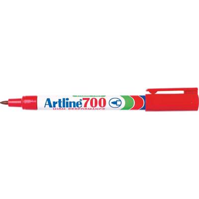 Marqueur "700" permanent indélébile pointe conique 0,7 mm rouge - ARTLINE