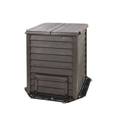 Composteur THERMO-WOOD - L.80 x l.80 x H.100 cm - Gedimat