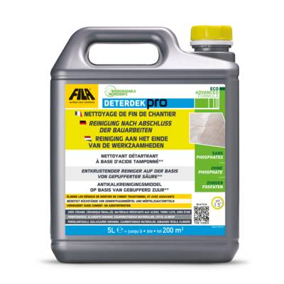Produit désincrustant acide pour sol DETERDEK PRO - Gedimat - FILA ITALI