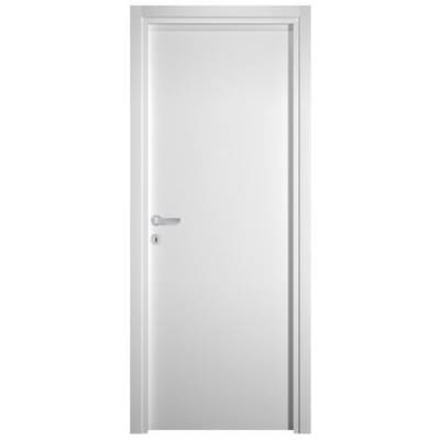 Bloc-porte isotherme BERING décor blanc Hui.72 à 100 mm - 204 x 83 cm - gauche poussant - Gedimat - SOGAL